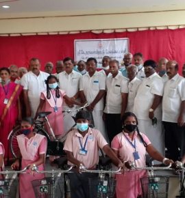 விலையில்லா மிதிவண்டி வழங்கும் விழா 2020-21